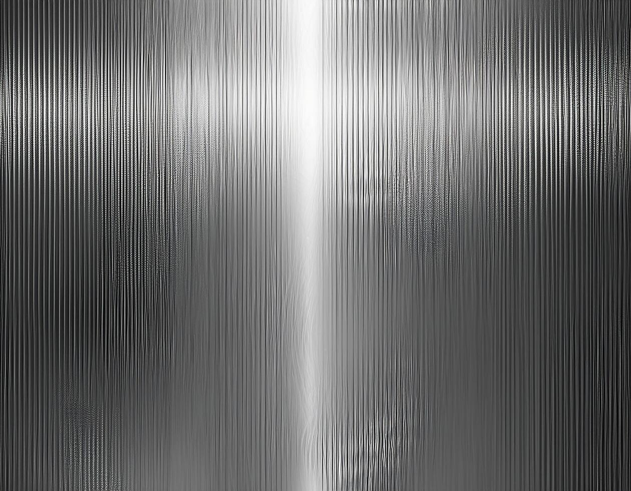 The stainless steel has a brushed finish, giving it a soft, metallic texture photo