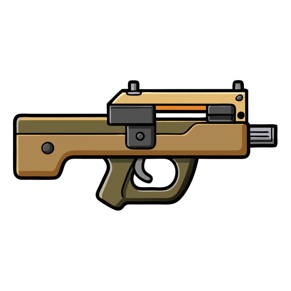 FN P90 Graphic Art vector