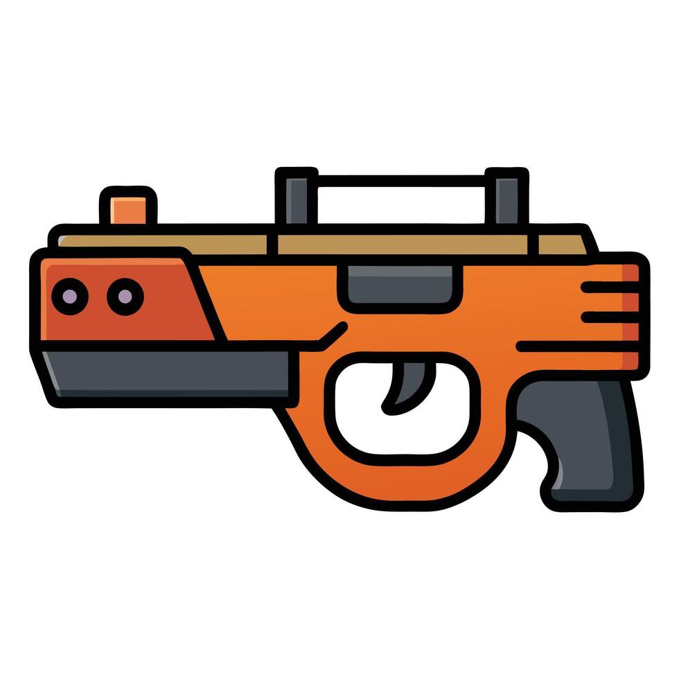 FN P90 Art Illustration vector