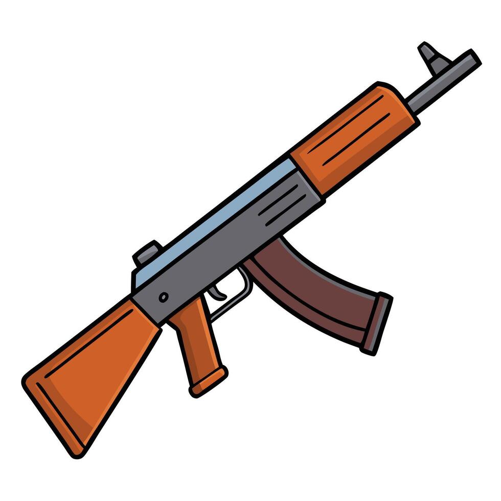 DP-28 Gun Icon in Format vector