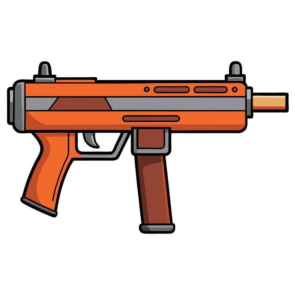 DP-28 Art for Military Gun Enthusiasts vector