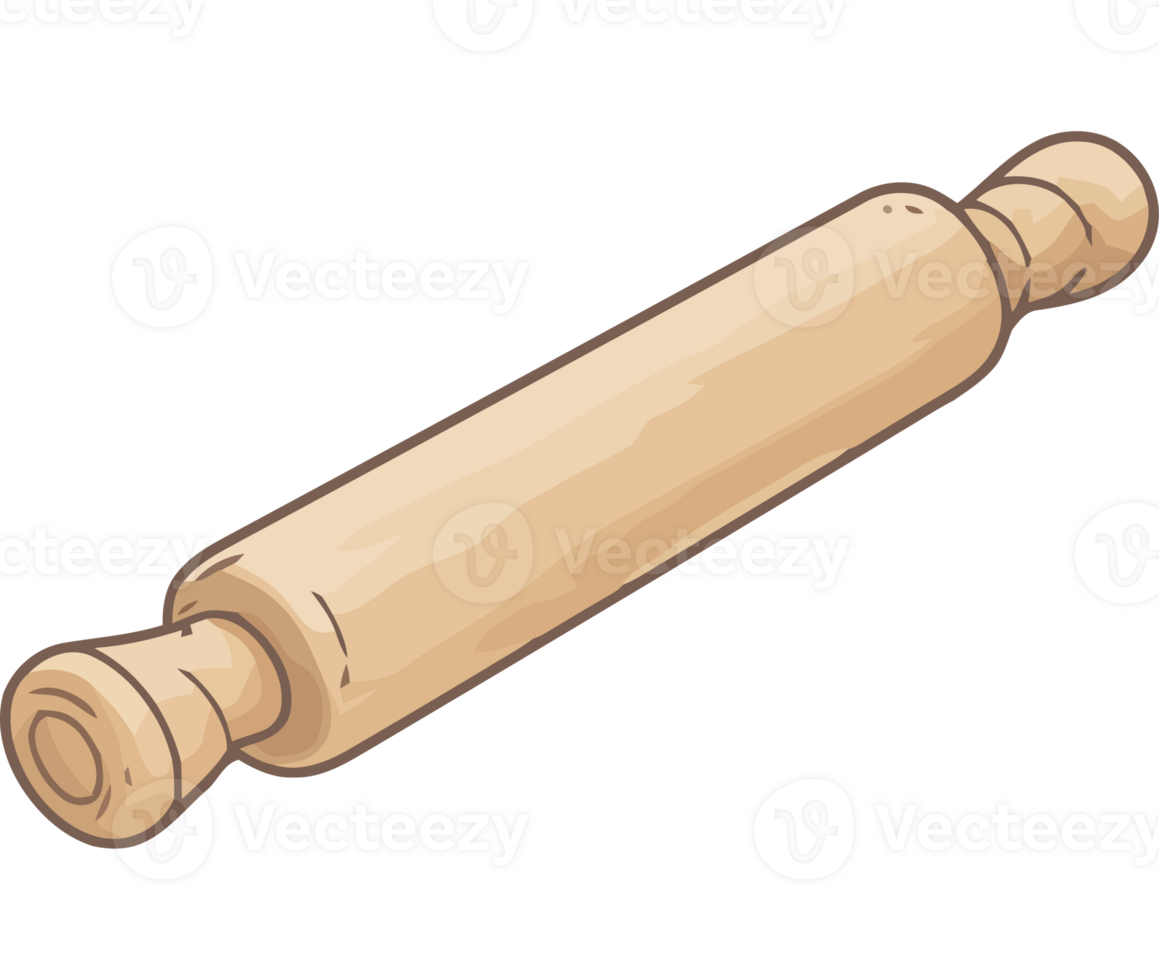 Rolling pin icon isolated png