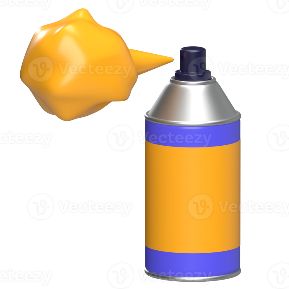 Spray Paint 3D Icon png