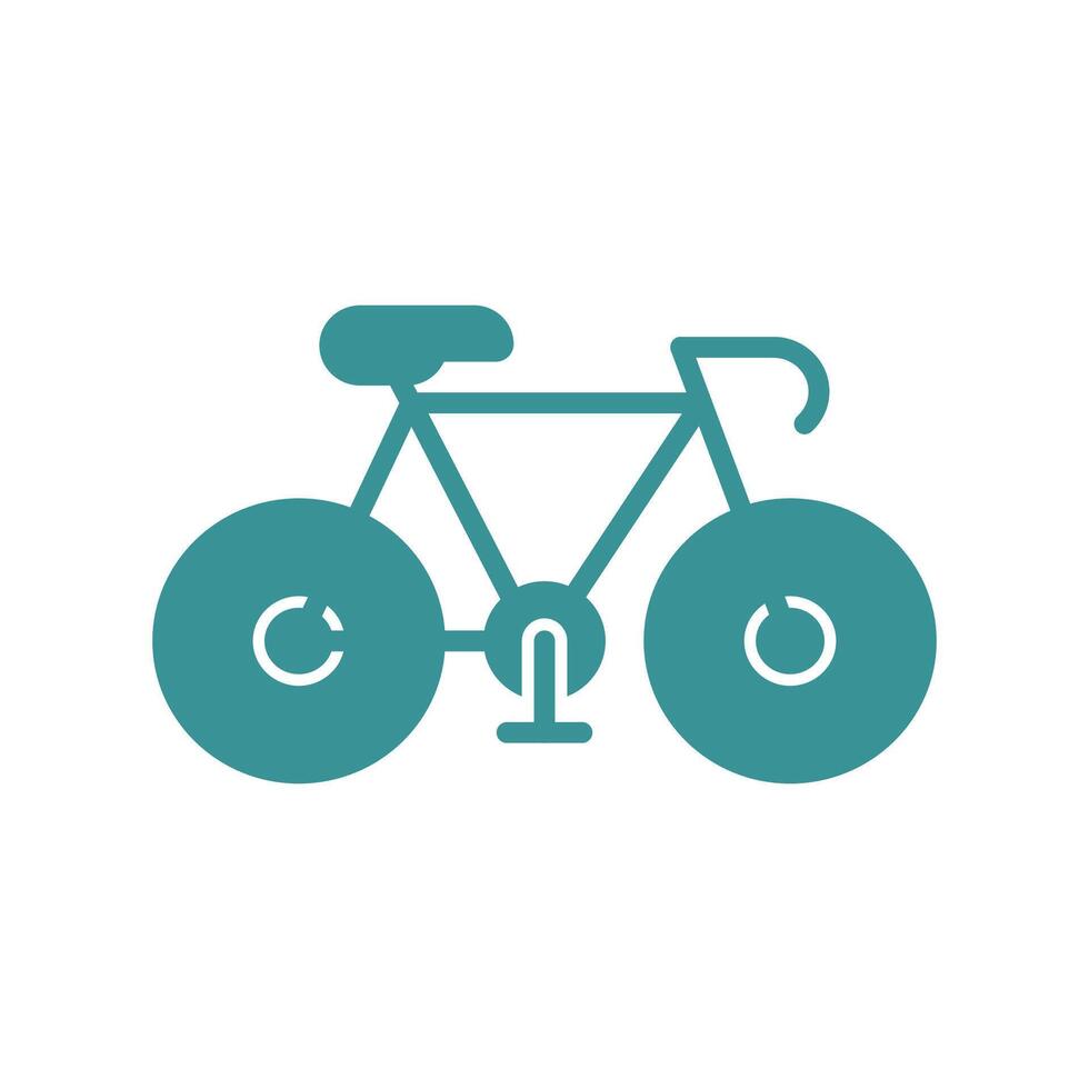 Bike trendy delightful abstract illustration colorful useful design vector