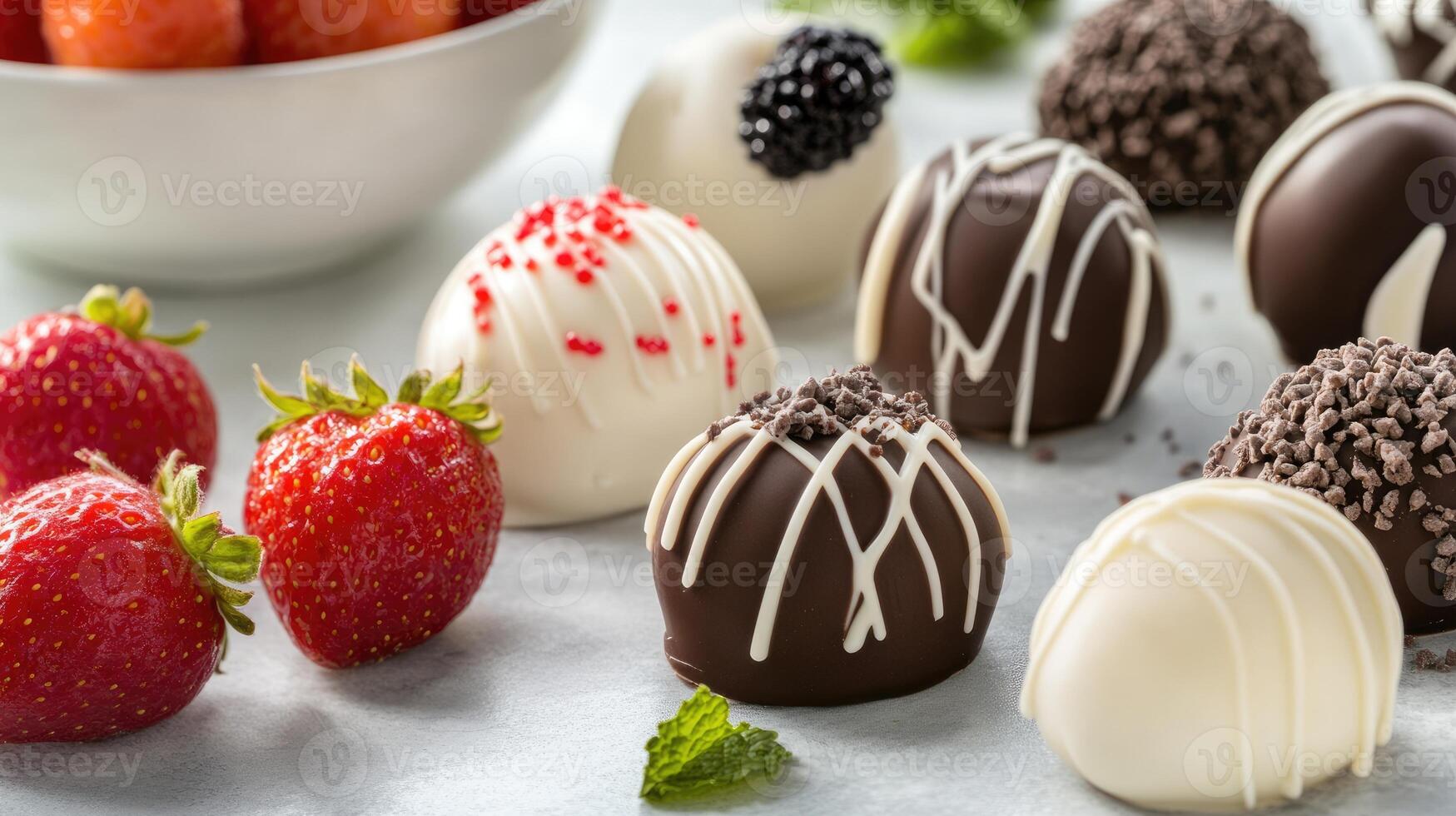 Sweet delight, exploring the artistry of confection, celebrating rich flavor, colorful design, and the indulgent creativity behind every treat. photo