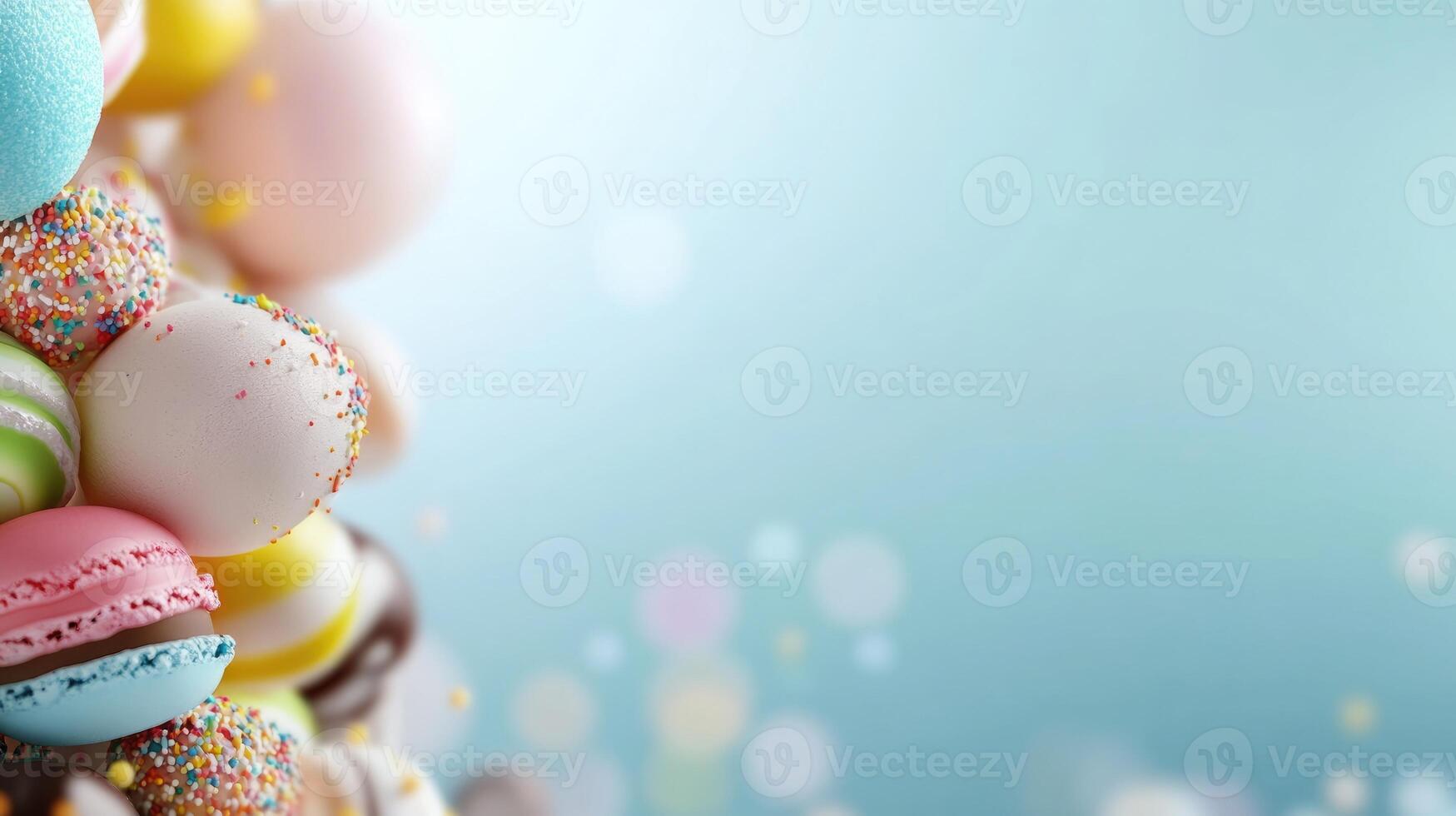 Sugary creation, unveiling the magic of handcrafted dessert, a fusion of taste, texture, and visual charm in every bite. photo