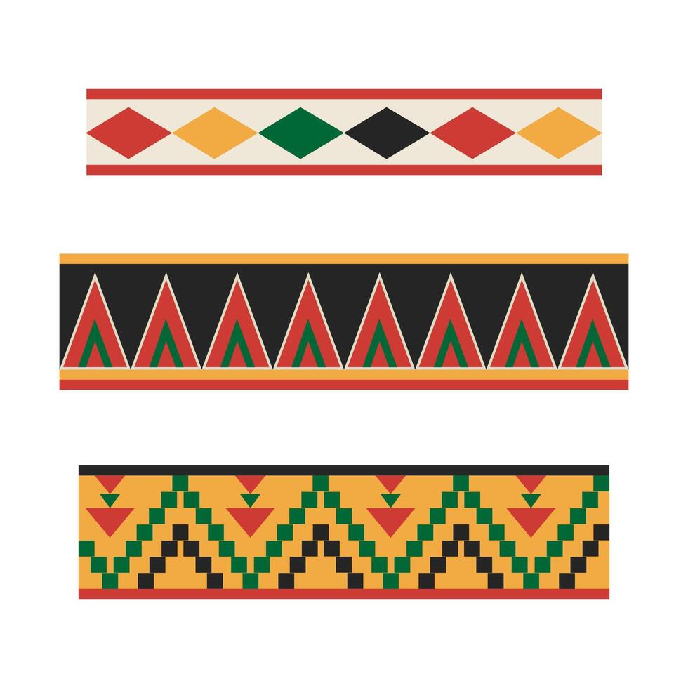 Mexican repeating ornament on isolated background. Hand drawn geometric ethnic Aztec pattern for design, print, card, paper, textile. Culture and traditions, holiday vector