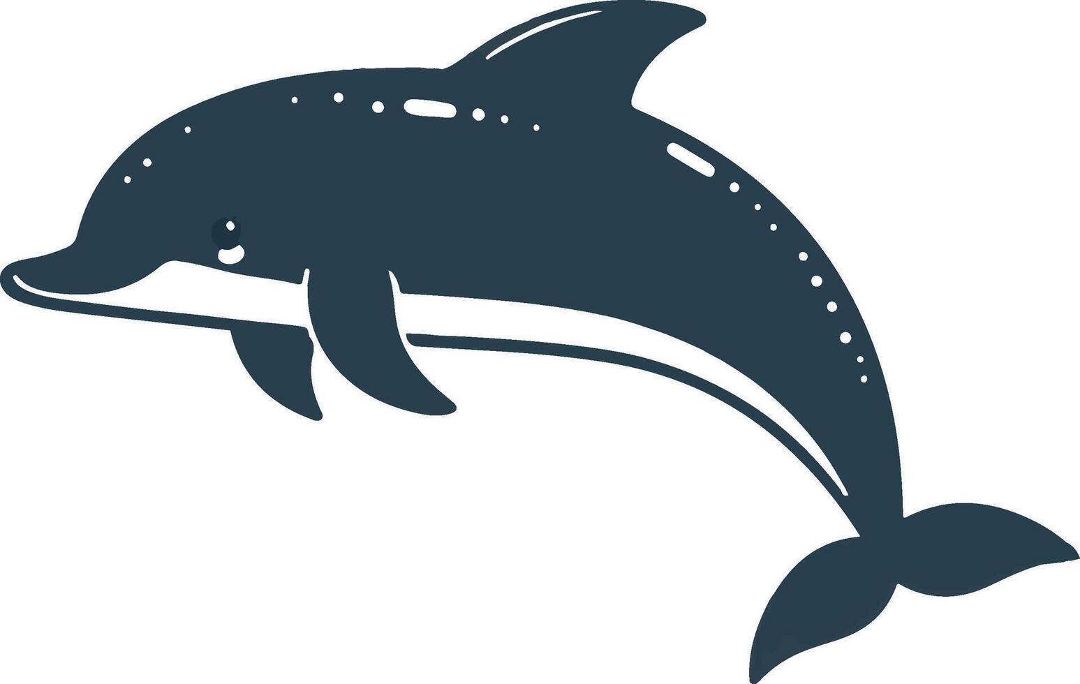 Minimalist Whale Silhouette Designs for Modern Graphics vector