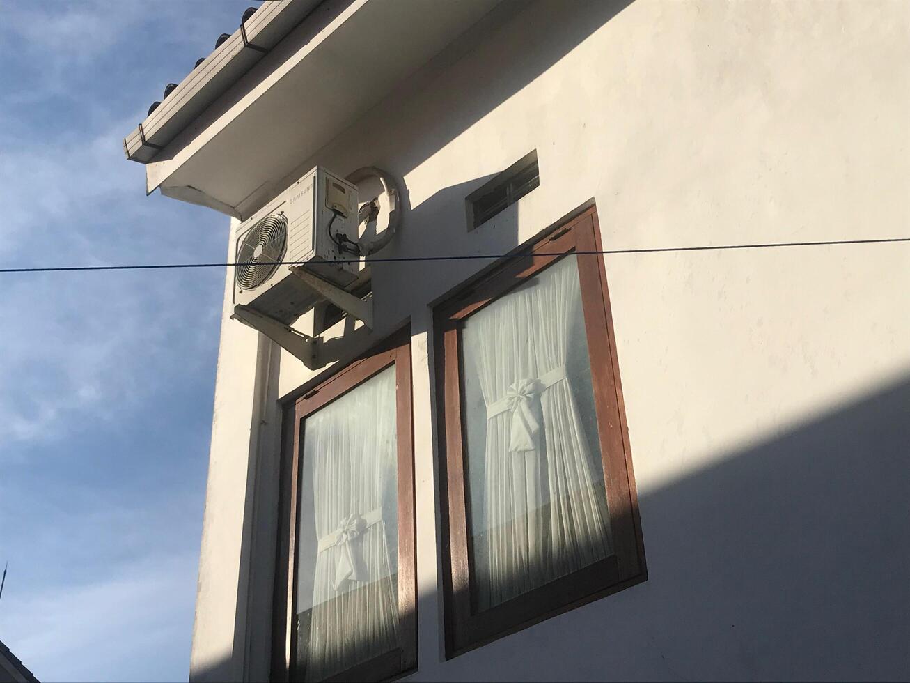 Building where the guesthouse is located photo