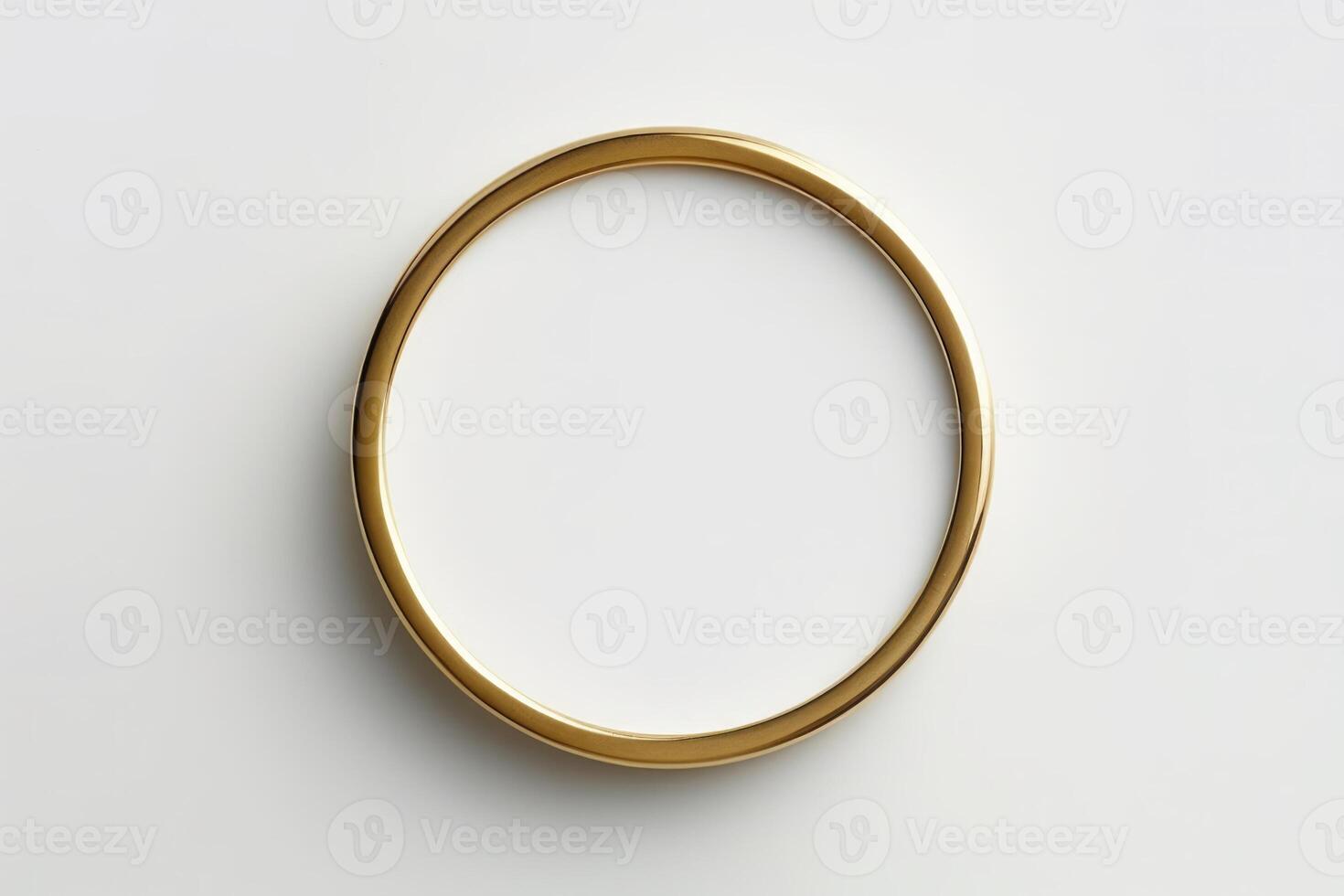 Golden frame for paintings, mirrors or photo isolated on white background. Design element. Border isolated on white background.
