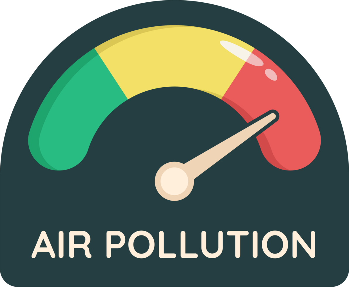 parameter speedometer air pollution png