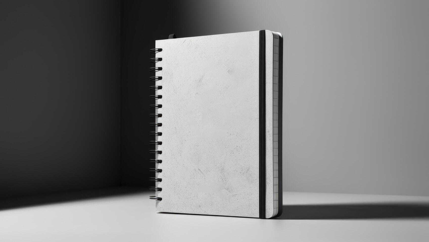 Brutalist Style Notebook Featuring Minimalist Geometric Cover photo
