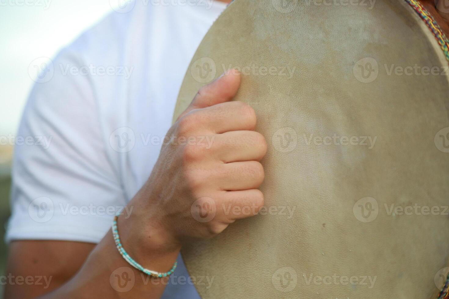 Percussive Sounds Dancing in Rural Meadows photo