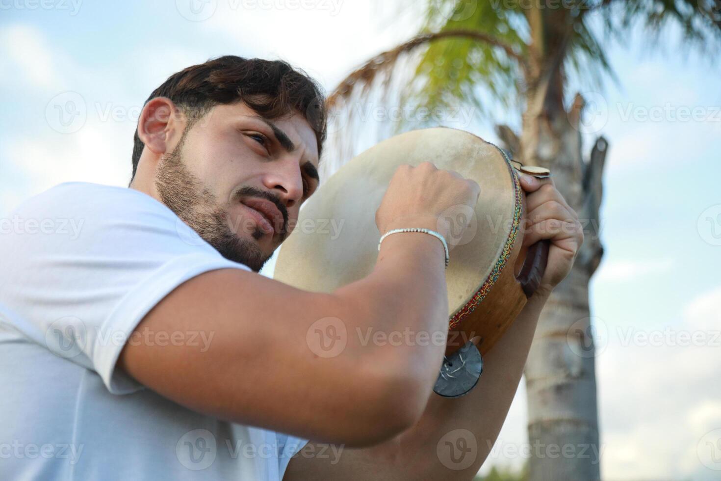 Tambourine Performance Lighting Up Rolling Hills photo