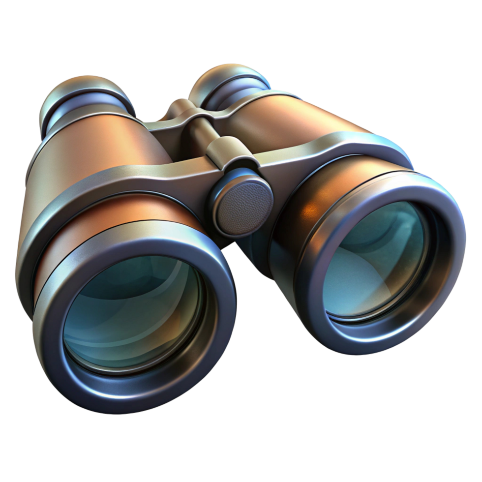 Vintage Binoculars Exploring New Horizons png