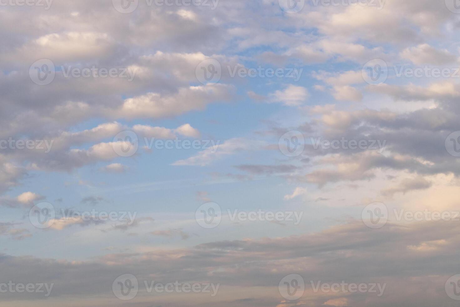 Background with cloud natural frame on blue sky photo