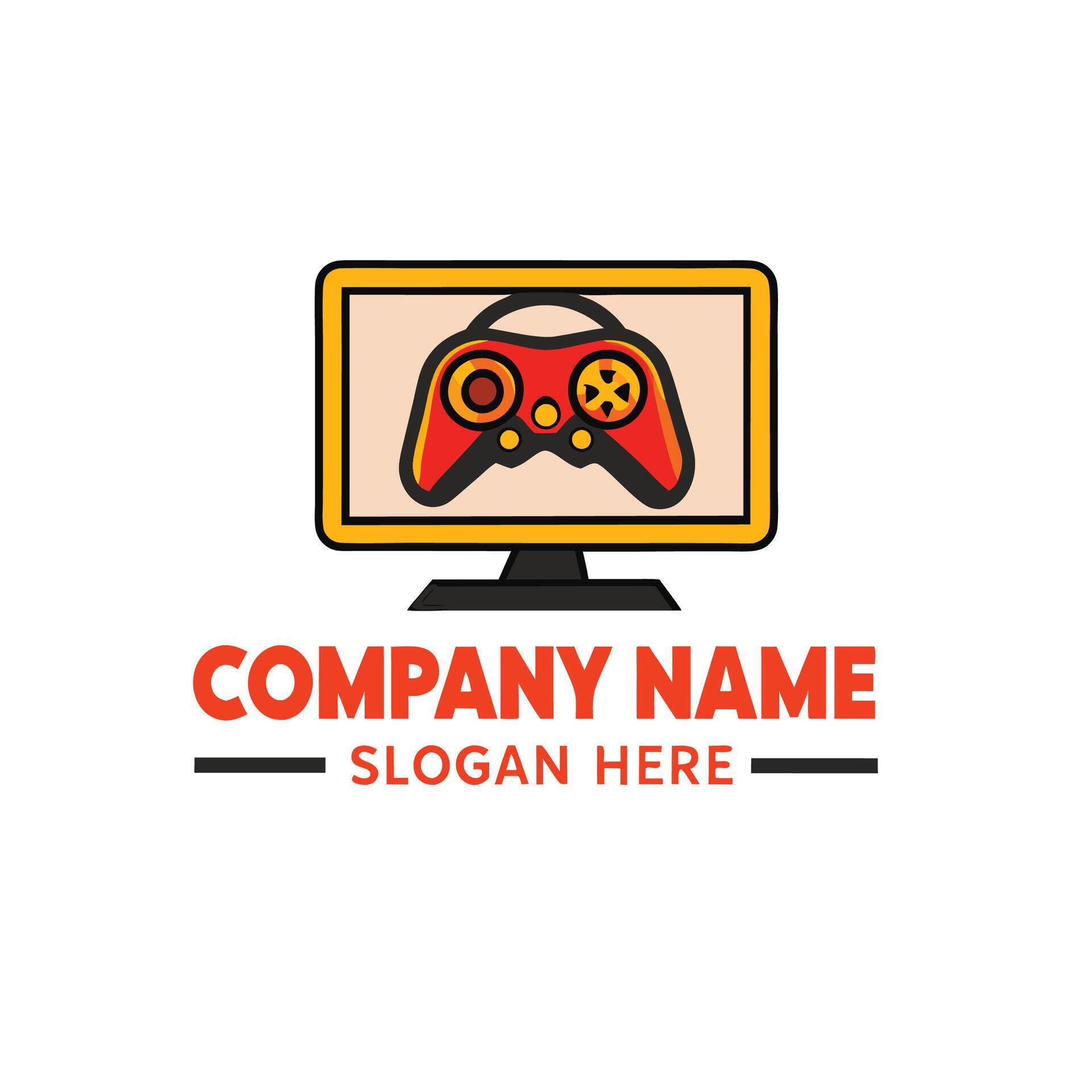 game controller logo 55355548 Vector Art at Vecteezy