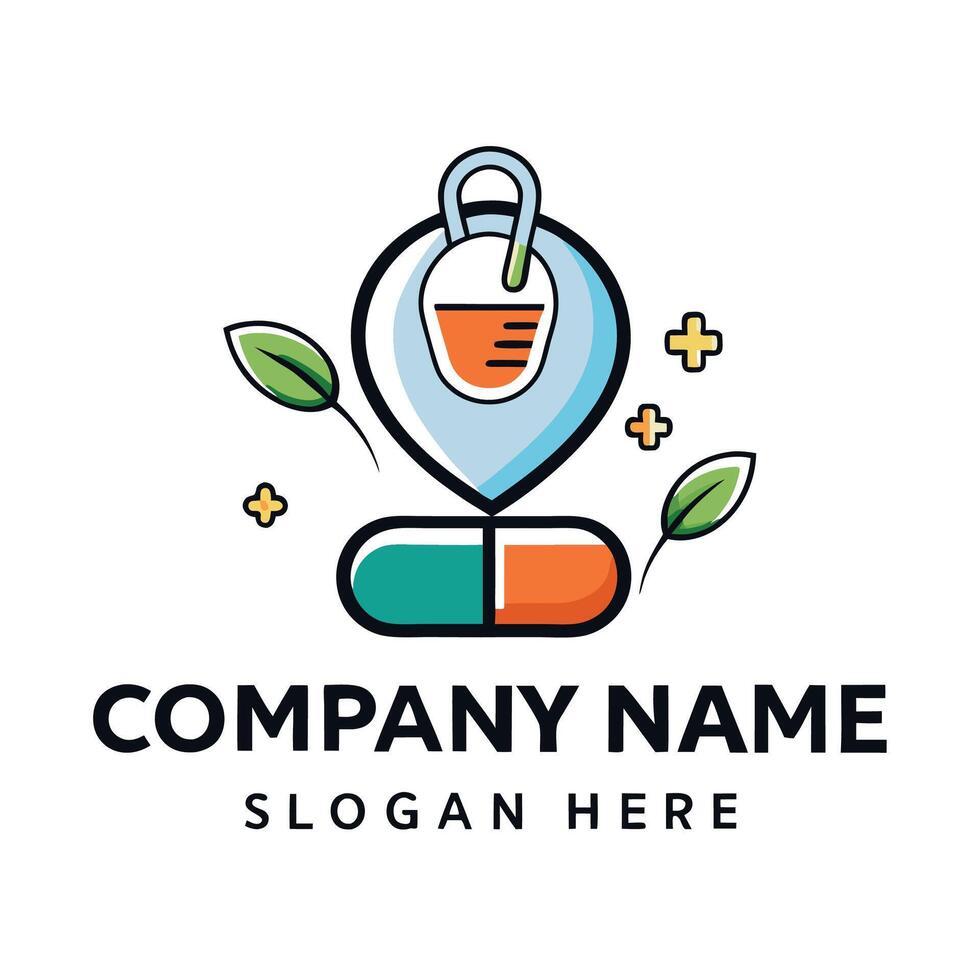 a logo for a company that is called company name on a white background vector