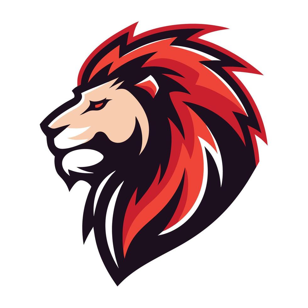 lion head logo, mascot, mascot mascot head, lion mascot, lion mascot head, lion vector