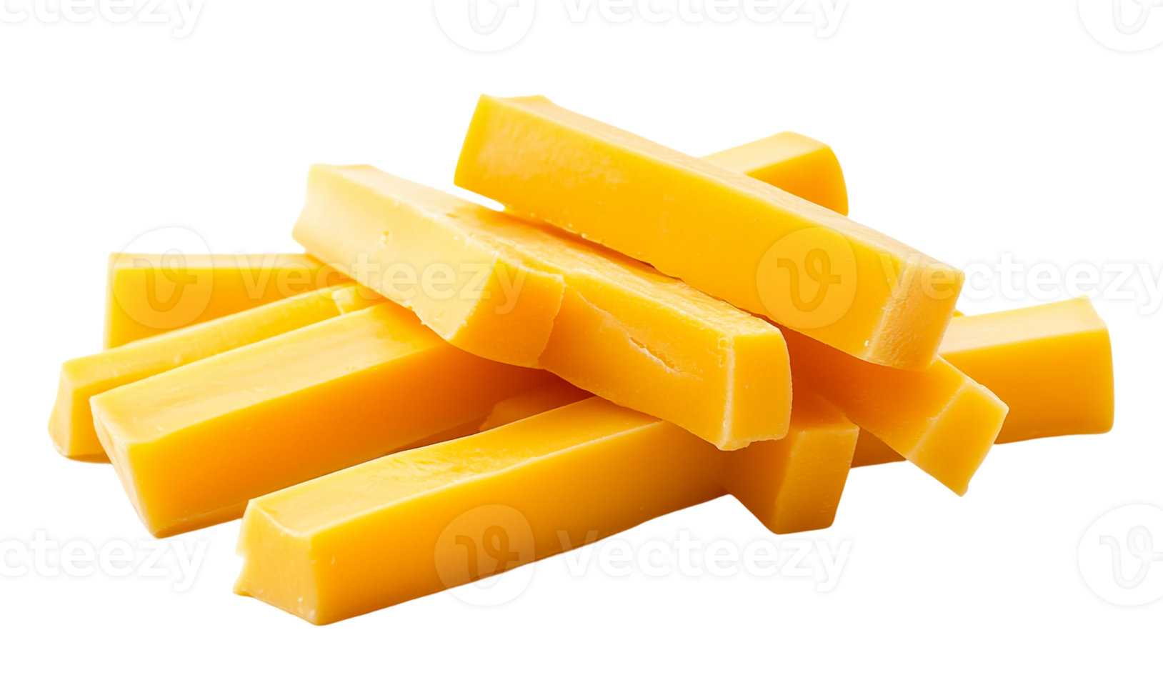 Golden Mozzarella Sticks Piled Up png