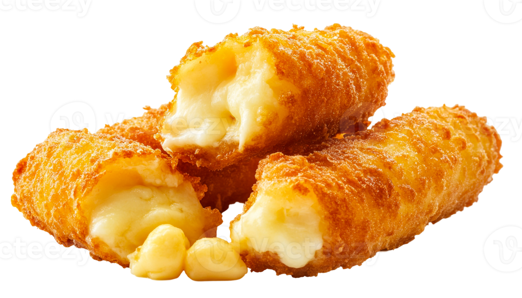 Overripe Mozzarella Sticks Crispy and Delicious png