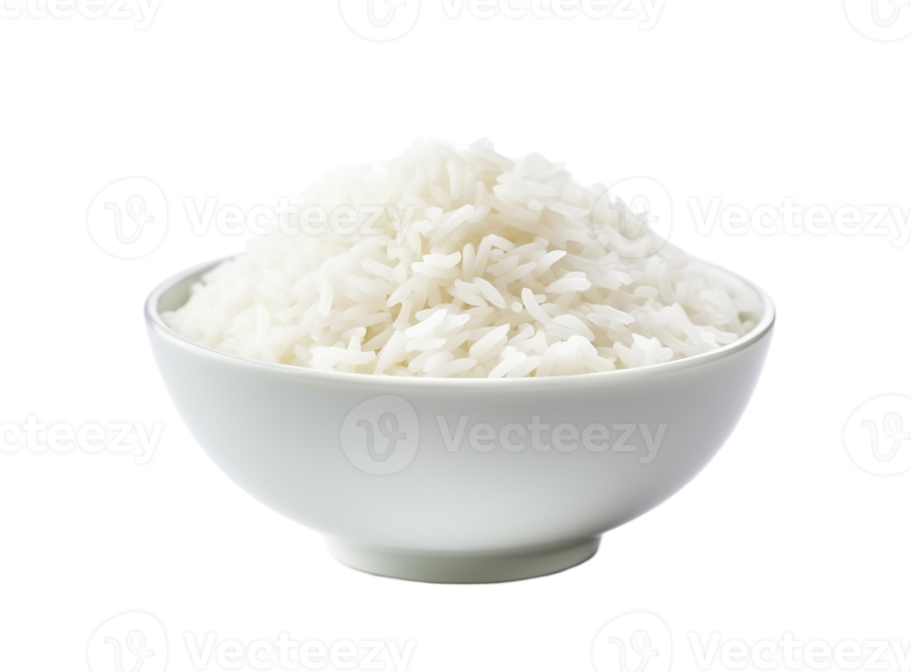 A Small Bowl of White Rice png