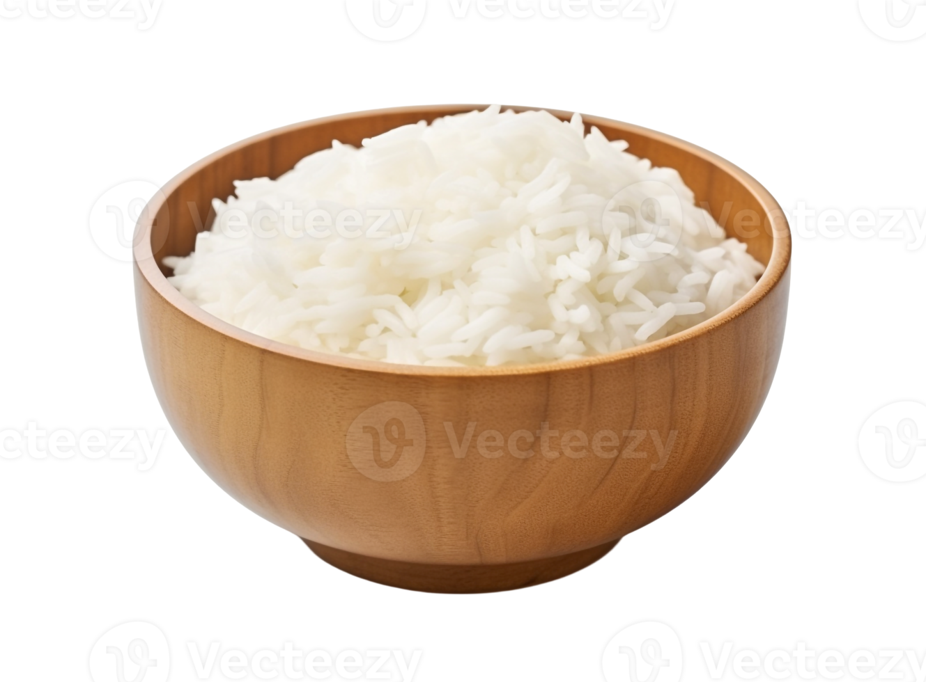 A Simple Bowl of White Rice png