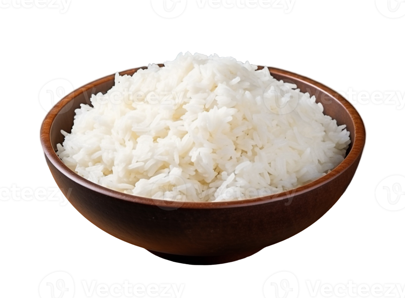 A Traditional Bowl of White Rice png