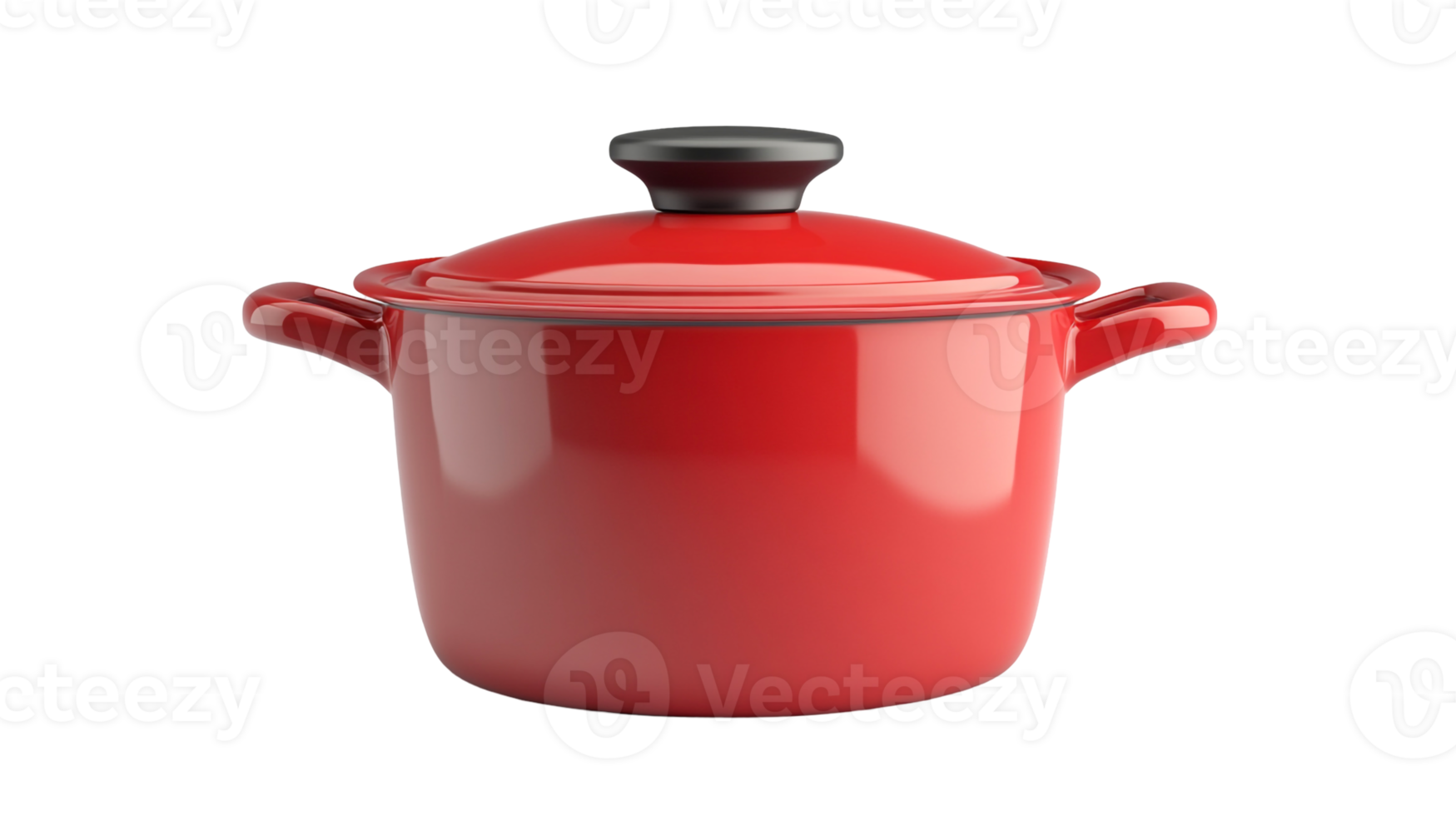 Ceramic Pot with Lid for Kitchen Use png