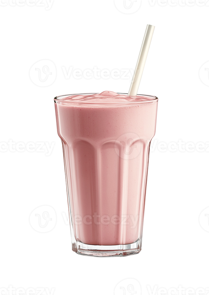 Smooth and Creamy Blueberry Drink in a Glass png