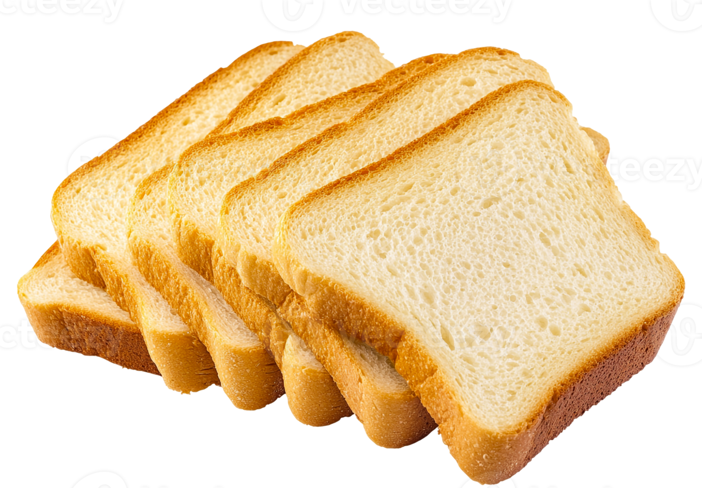 Soft Sliced White Bread Ready to Serve png