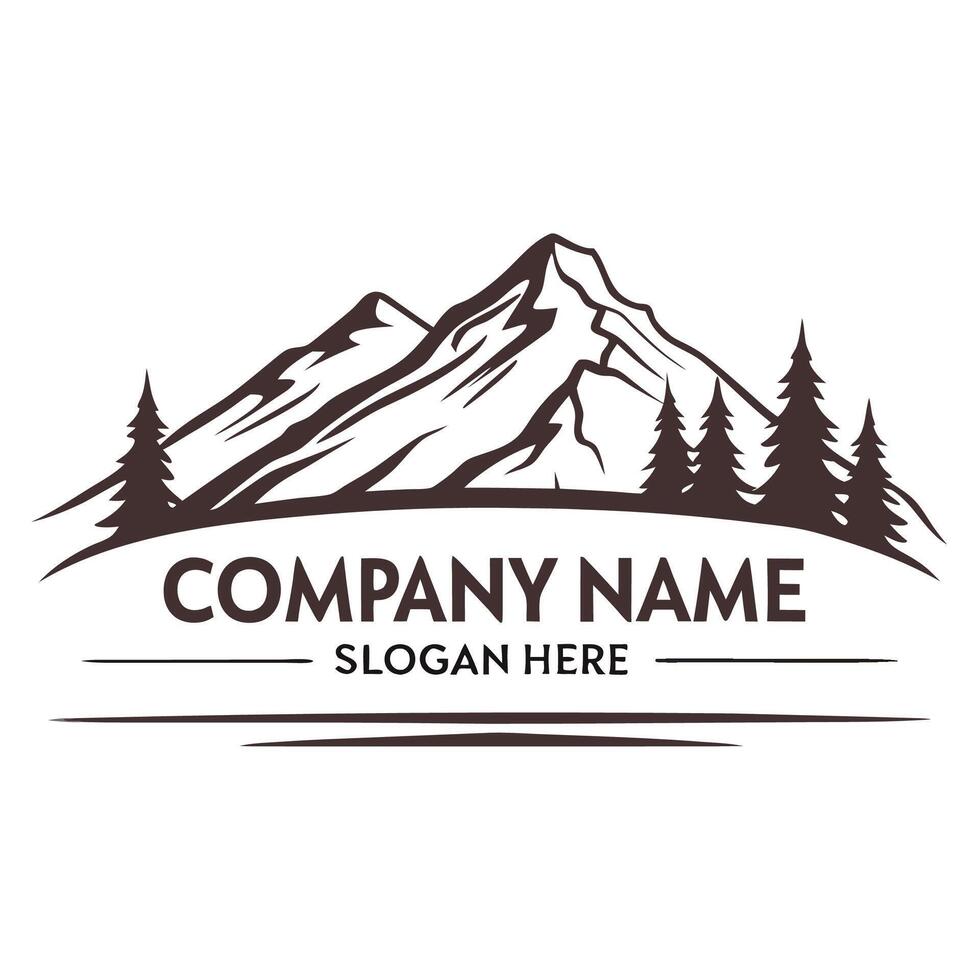 mountain logo design, mountain logo, mountain logo, mountain logo, mountain logo, mountain logo vector