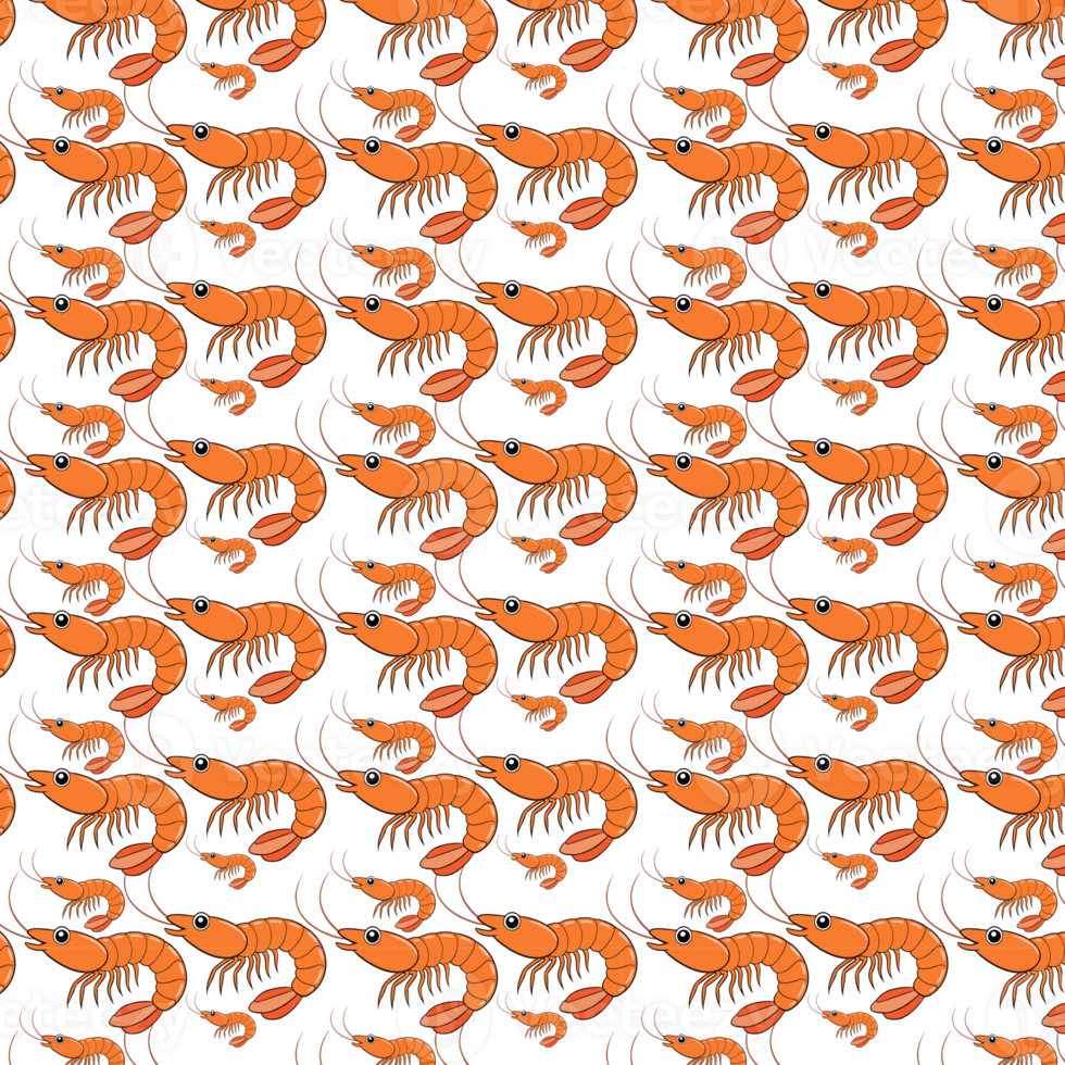 Hand drawn fish pattern background png