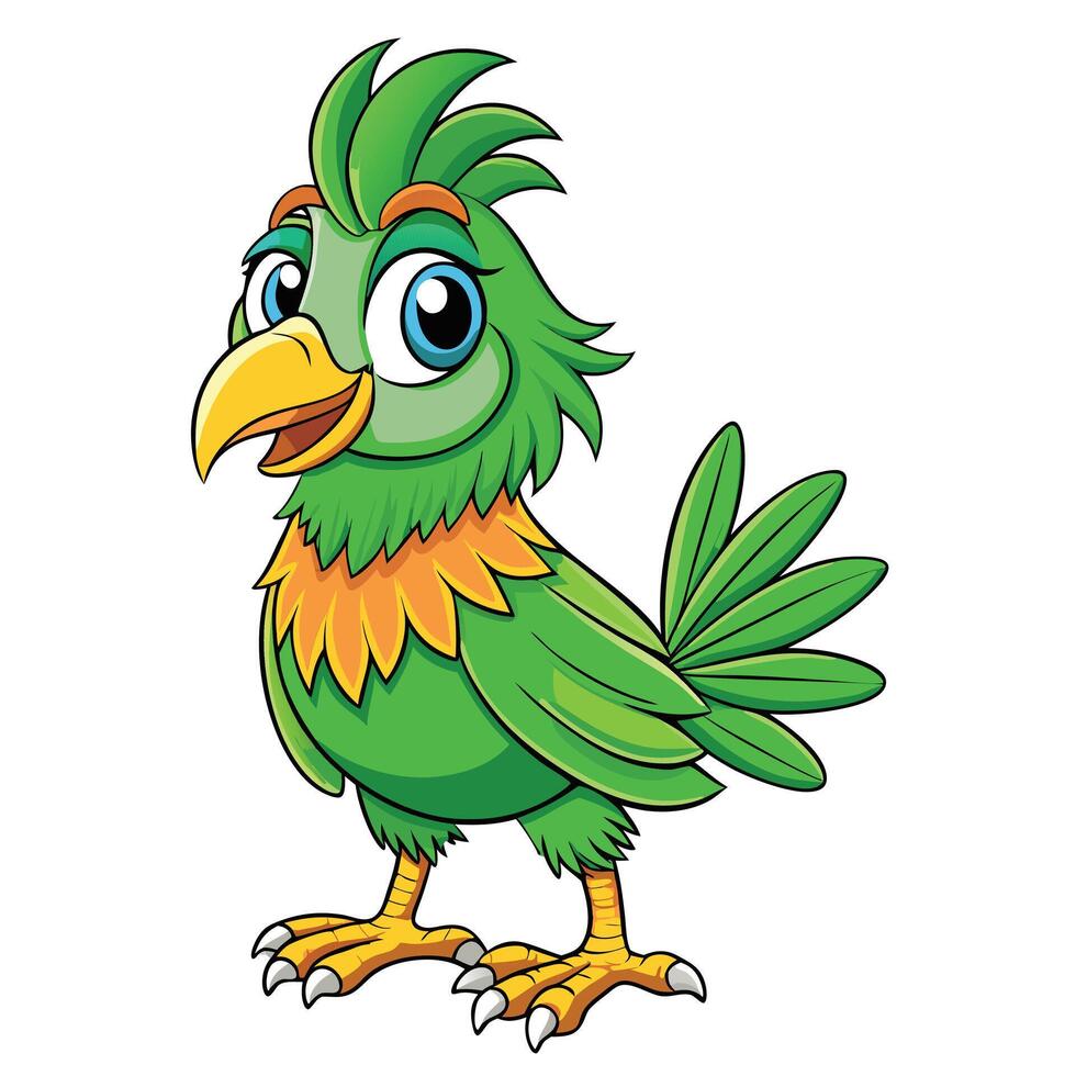 Wild Guatemala Bird vector