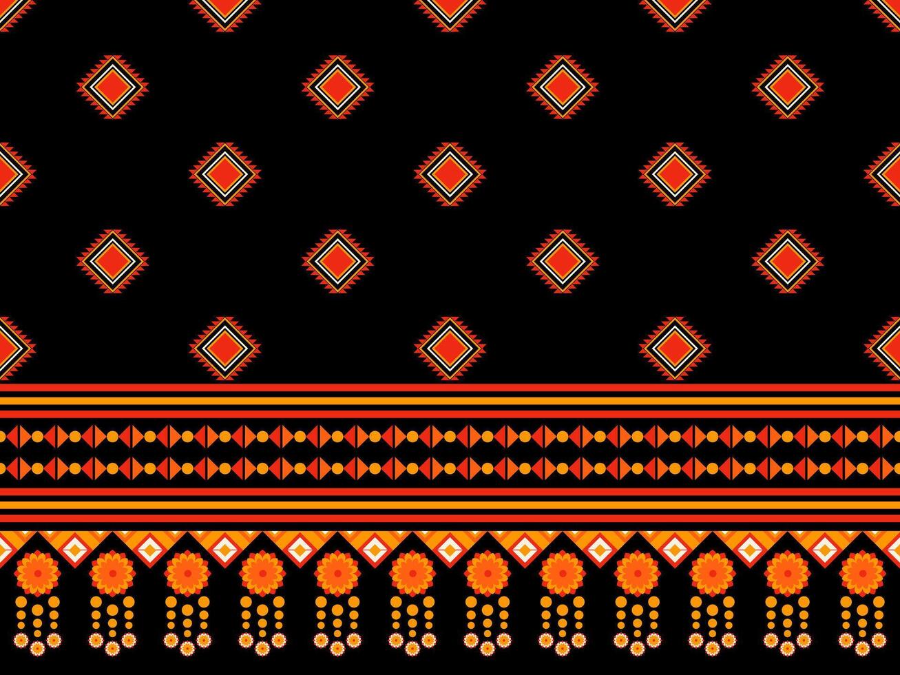 Geometric ethnic pattern background. Aztec. ornament. Navajo American. Ethnic pattern design for background, carpet, wallpaper, clothing, Batik, fabric, embroidery vector