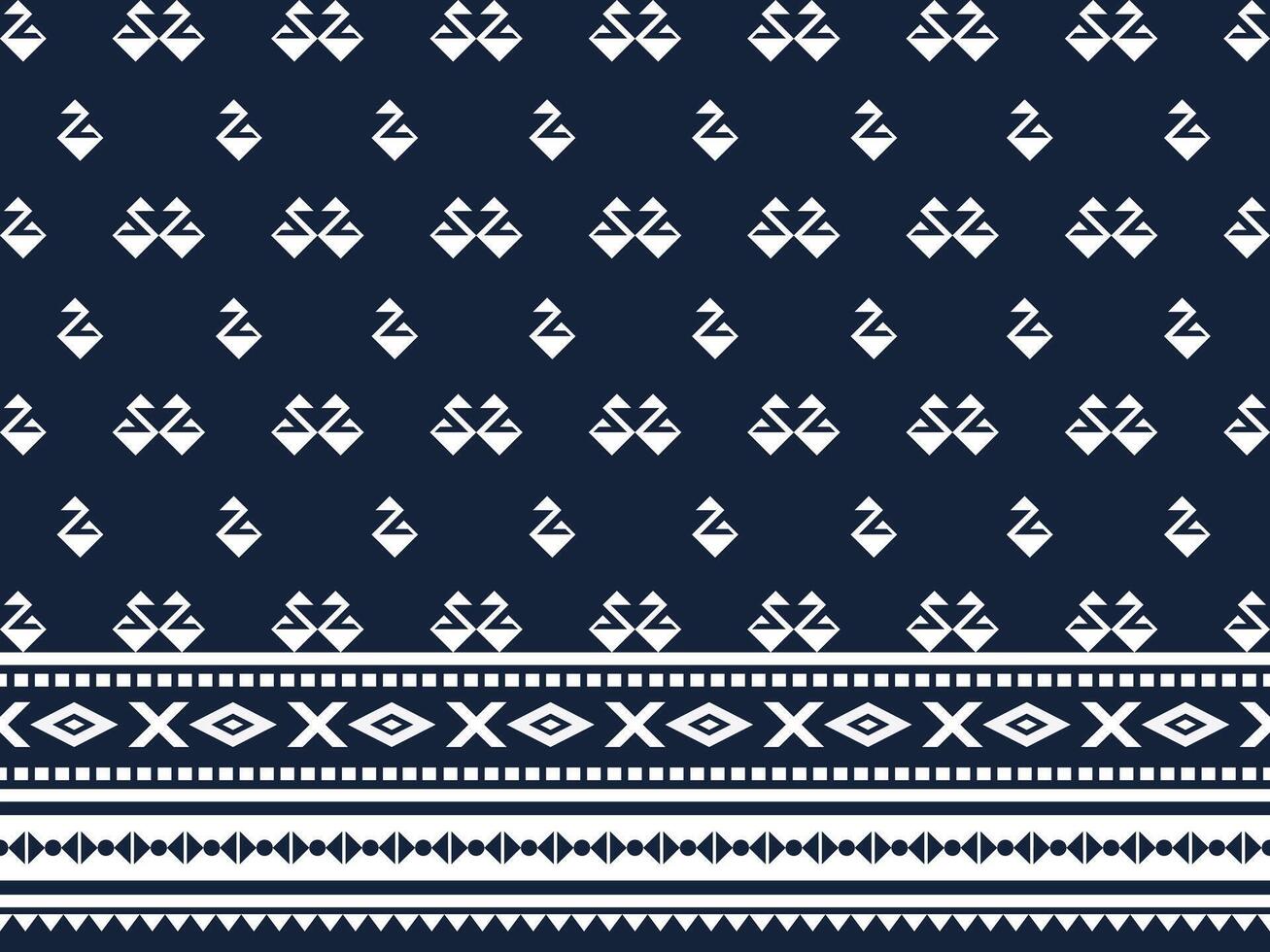 Ethnic boho seamless pattern. Embroidery on fabric. Patchwork texture. Weaving. Traditional ornament. Tribal pattern. Folk motif. Can be used for wallpaper, textile vector
