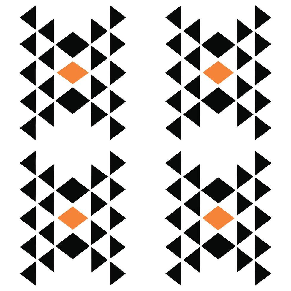 Unique Abstract Pattern Design Organic and Geometric Curves. vector
