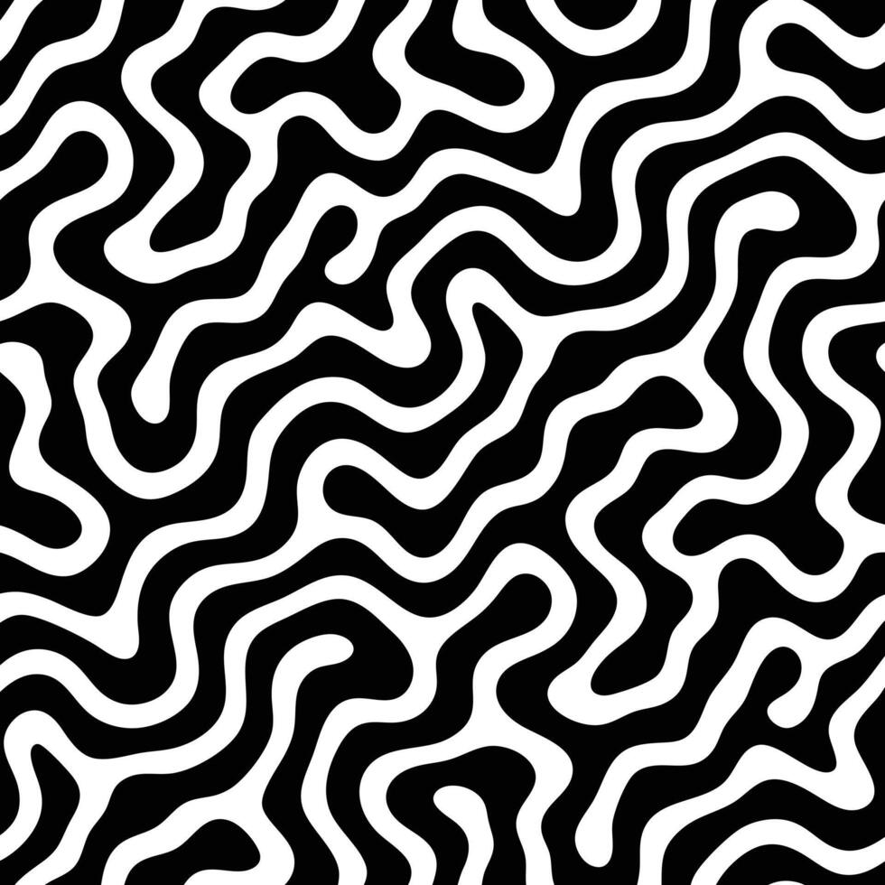 Geometric Curve Shapes Abstract Pattern Designs. vector