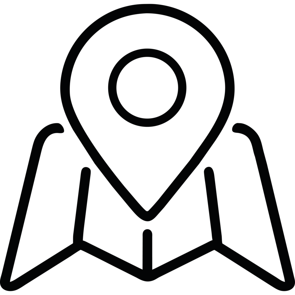 Pin icon isolated png