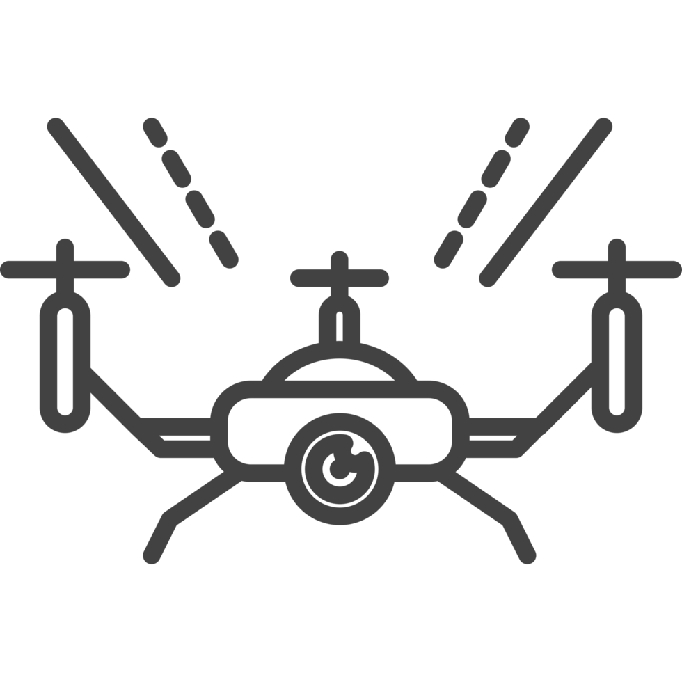 virtual reality drone isolated icon png