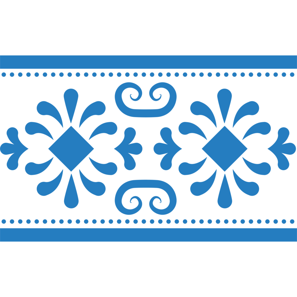 mexican pattern illustration isolated png