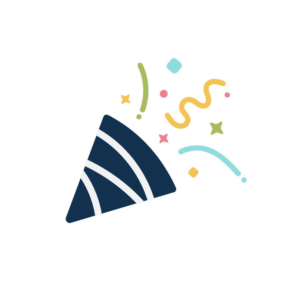 Colorful Confetti Celebration vector