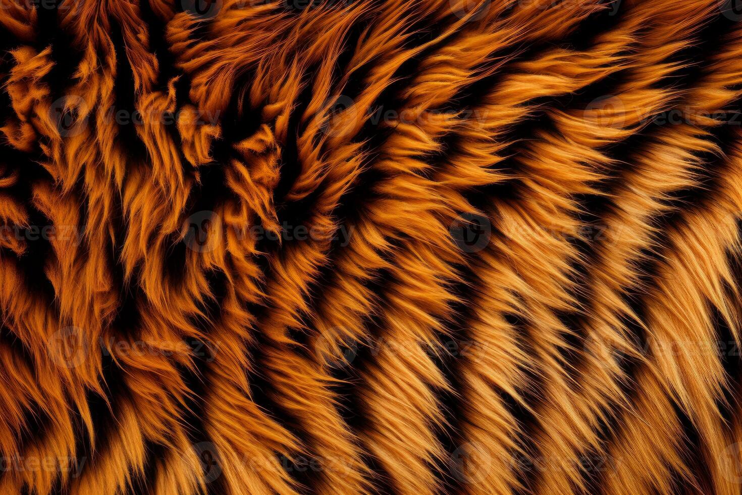 Alluring Tiger fur background. Generate Ai photo