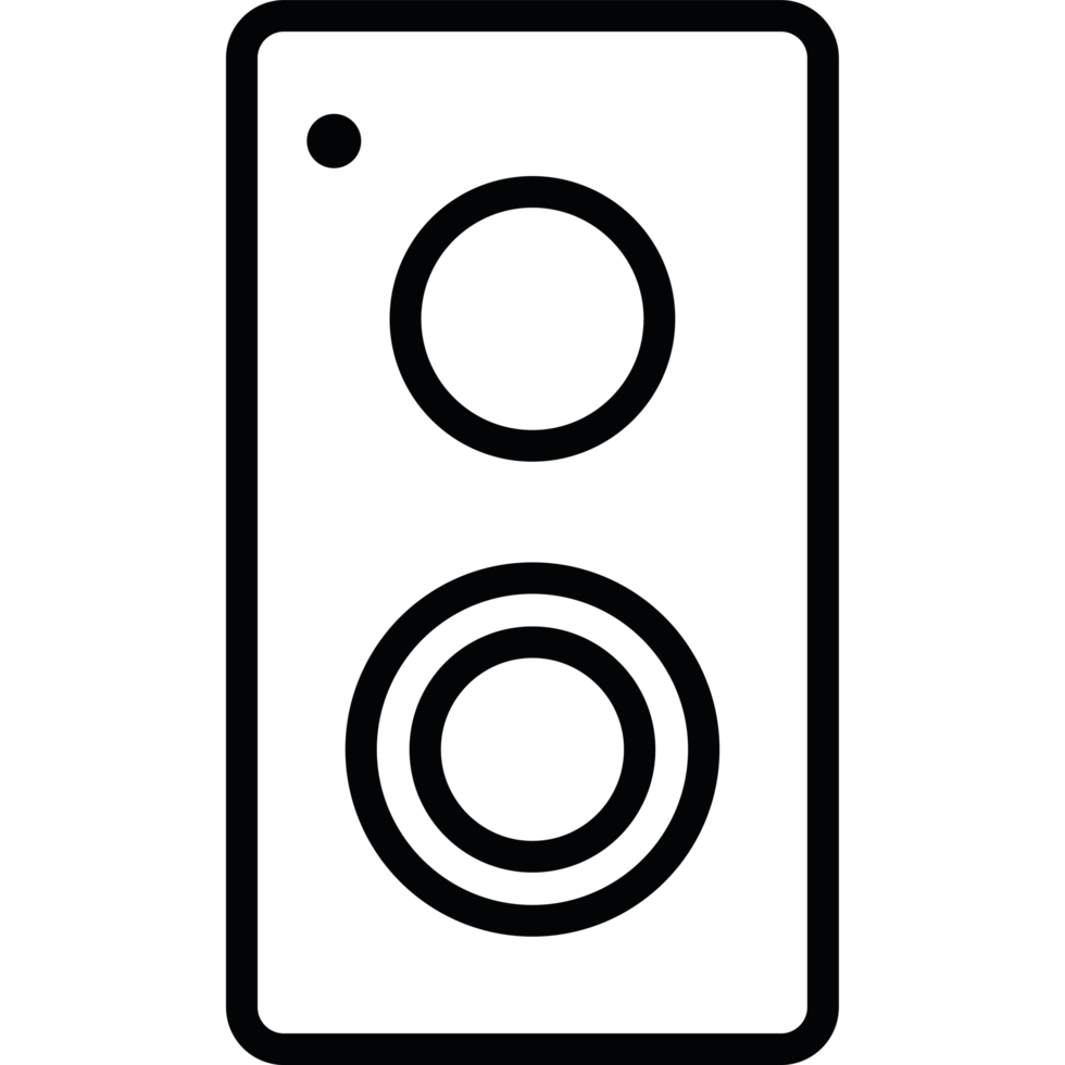 Speaker icon isolated png