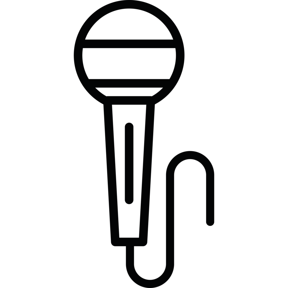 A microphone icon isolated png