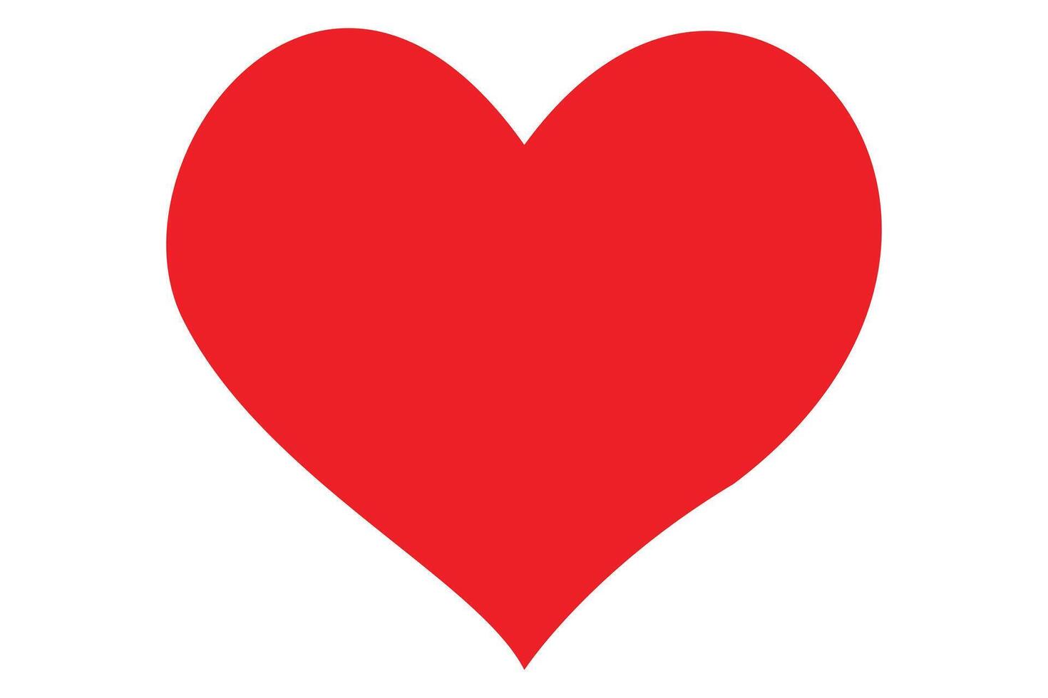 Heart crescent outline icon stylish modern vector