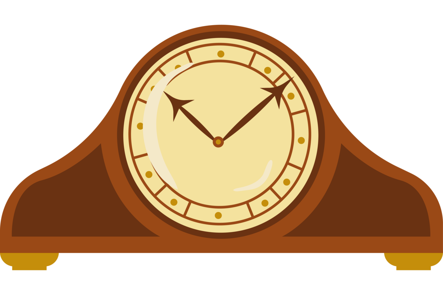 Clock icon isolated png