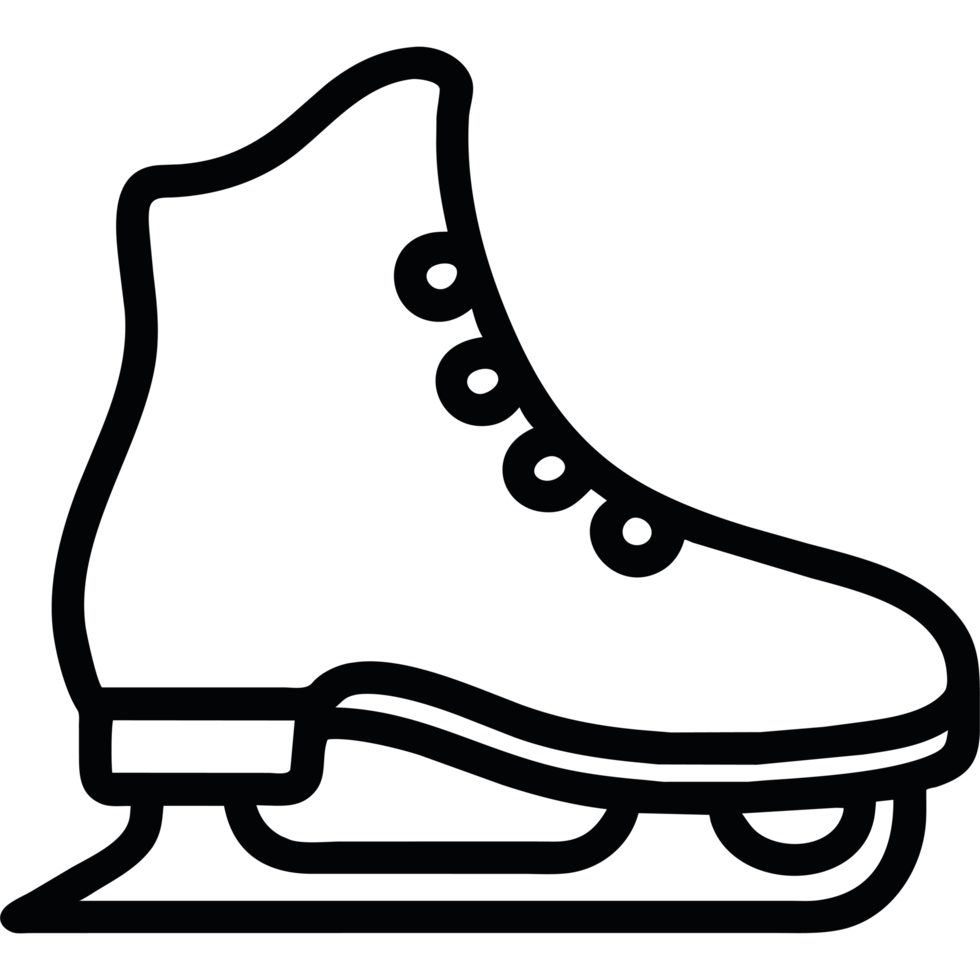 Ice skate icon isolated png