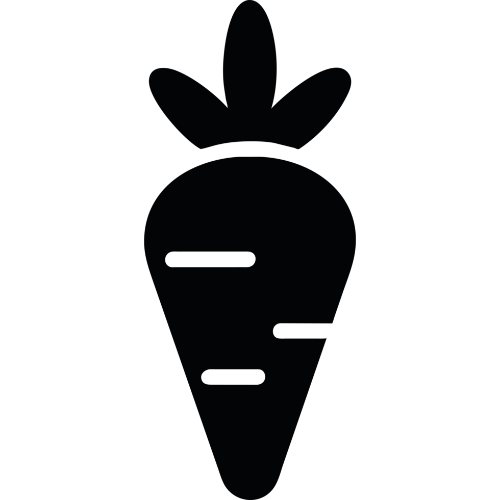 Carrot icon isolated png
