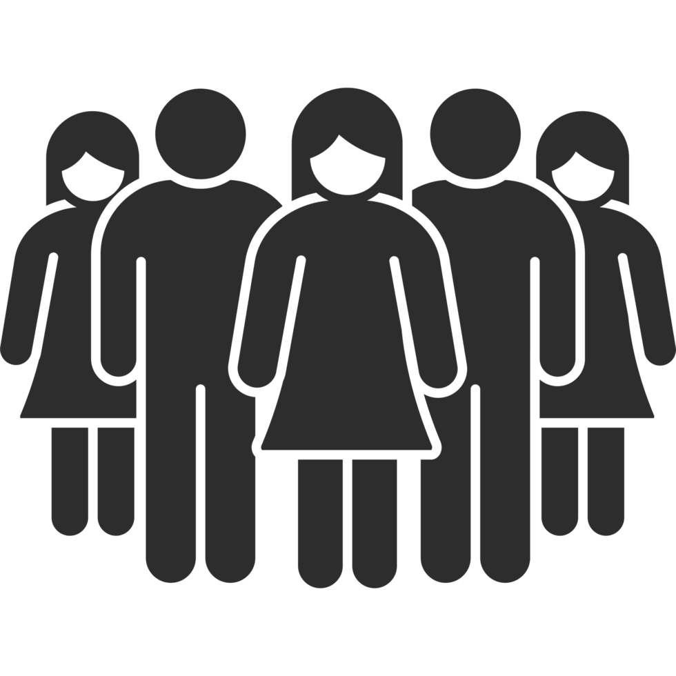people group icon isolated png